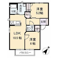 メゾンド藤　C棟の物件間取画像